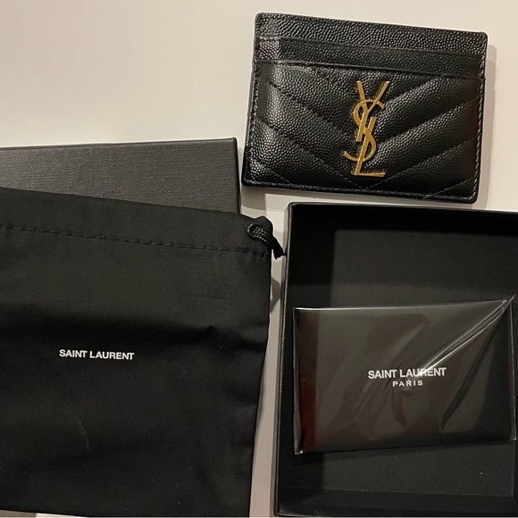 Authentic Saint Laurent Card holder - Picture 1 of 11